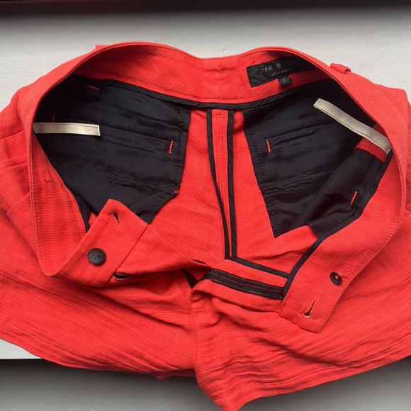 Rag & Bone Linen Shorts - Picture 6 of 9